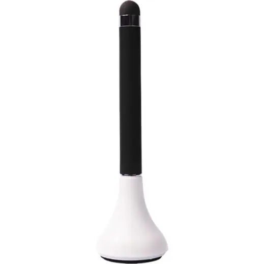 Standing Pen with Stylus and Screen Cleaner Black